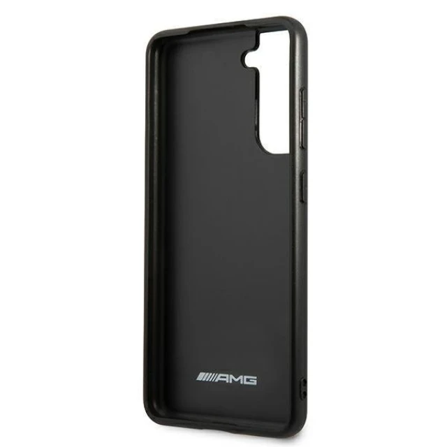 Чохол Mercedes для Samsung Galaxy S21 FE G990 Leather Debossed Lines Black (AMHCS21FESGSEBK)