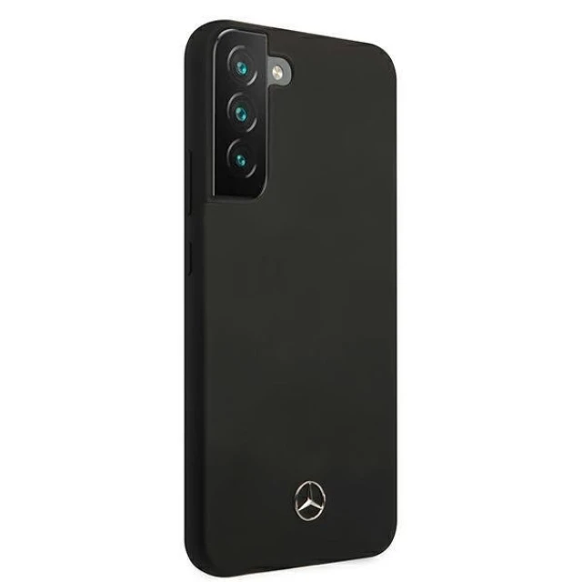 Чохол Mercedes для Samsung Galaxy S22 Plus S906 Silicone Black (MEHCS22MSILBK)