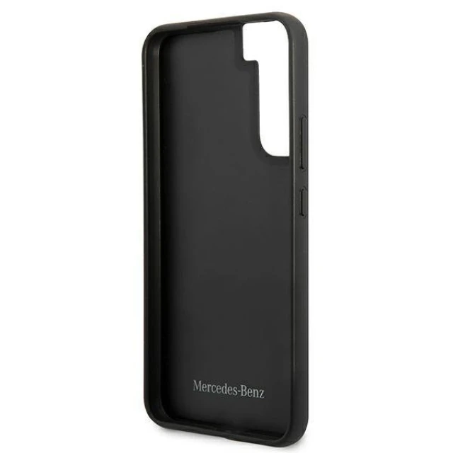 Чохол Mercedes для Samsung Galaxy S22 Plus S906 Leather Stars Pattern Black (MEHCS22MPSQBK)