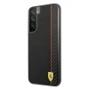 Чохол Ferrari для Samsung Galaxy S22 Plus S906 On Track Carbon Stripe Black (FESAXHCS22MBK)