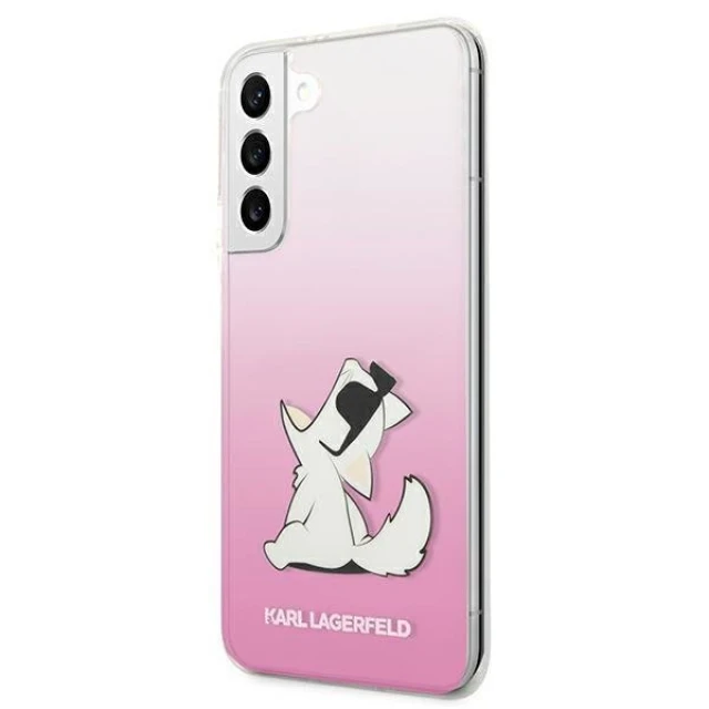 Чохол Karl Lagerfeld Choupette Eat для Samsung Galaxy S22 Plus Pink (KLHCS22MCFNRCPI)