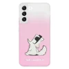 Чохол Karl Lagerfeld Choupette Eat для Samsung Galaxy S22 Plus Pink (KLHCS22MCFNRCPI)