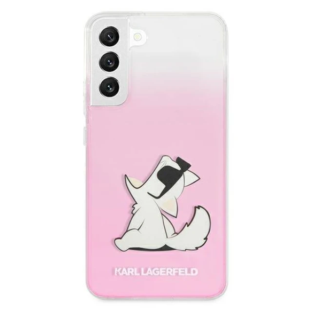 Чохол Karl Lagerfeld Choupette Eat для Samsung Galaxy S22 Plus Pink (KLHCS22MCFNRCPI)