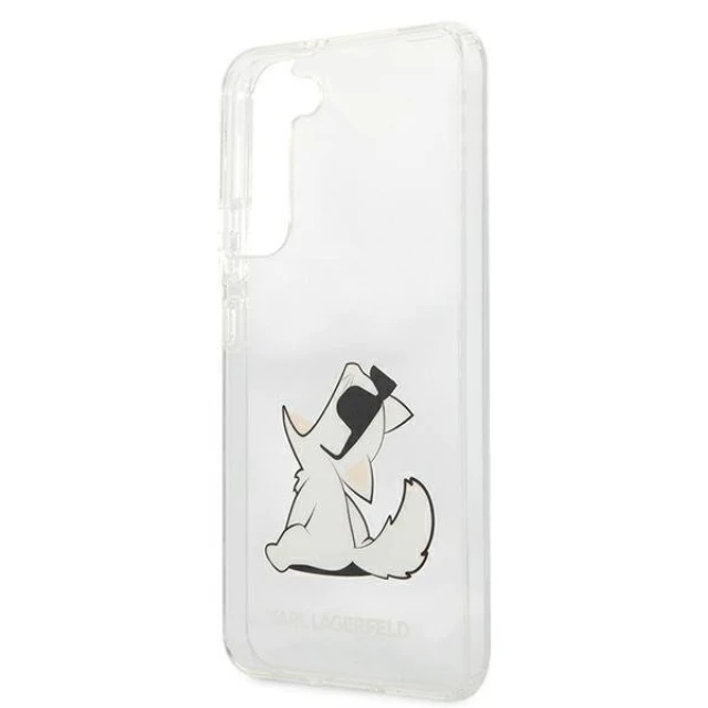 Чохол Karl Lagerfeld Choupette Eat для Samsung Galaxy S22 Plus Transparent (KLHCS22MCFNRC)