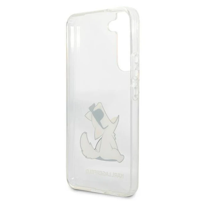 Чохол Karl Lagerfeld Choupette Eat для Samsung Galaxy S22 Plus Transparent (KLHCS22MCFNRC)