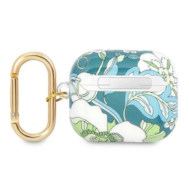 Чохол для навушників Guess Flower Strap Collection для AirPods 3 Green (GUA3HHFLN)