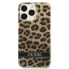 Чохол Guess Leopard для iPhone 13 Pro Brown (GUHCP13LHSLEOW)