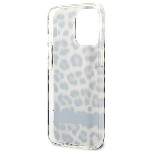Чохол Guess Leopard для iPhone 13 Pro Brown (GUHCP13LHSLEOW)