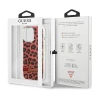 Чохол Guess Leopard для iPhone 13 Pro Red (GUHCP13LHSLEOR)