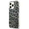 Чохол Guess Leopard для iPhone 13 Pro Grey (GUHCP13LHSLEOK)