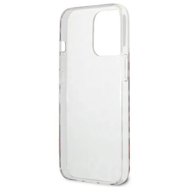 Чохол Guess Leopard для iPhone 13 Pro Pink (GUHCP13LHSLEOP)