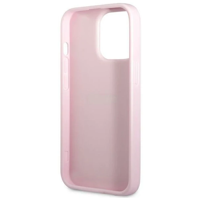 Чохол Guess Saffiano Stripe для iPhone 13 Pro Max Purple (GUHCP13XPSASBPU)