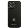 Чохол Guess Saffiano 4G Small Metal Logo для iPhone 13 Pro Max Black (GUHCP13XPS4MK)