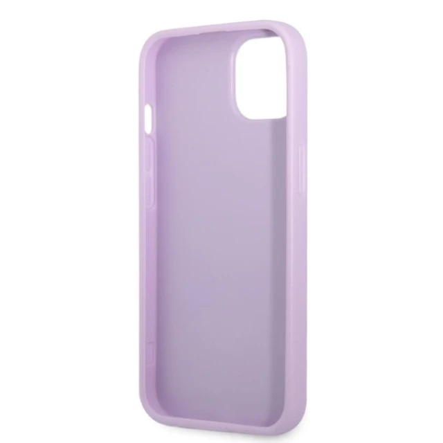 Чохол Guess Saffiano 4G Small Metal Logo для iPhone 13 Purple (GUHCP13MPS4MU)