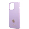 Чохол Guess Saffiano 4G Small Metal Logo для iPhone 13 Pro Purple (GUHCP13LPS4MU)