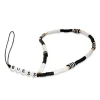 Подвеска Guess Heishi Beads Black/White (GUSTBCKH)