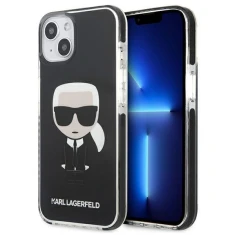 Чохол Karl Lagerfeld Iconik Karl для iPhone 13 mini Black (KLHCP13STPEIKK)