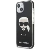 Чохол Karl Lagerfeld Iconik Karl для iPhone 13 mini Black (KLHCP13STPEIKK)