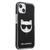 Чохол Karl Lagerfeld Choupette Head для iPhone 13 mini Black (KLHCP13STPECK)