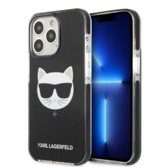 Чохол Karl Lagerfeld Choupette Head для iPhone 13 Pro Max Black (KLHCP13XTPECK)