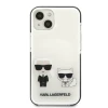 Чохол Karl Lagerfeld Karl & Choupette для iPhone 13 White (KLHCP13MTPEKCW)
