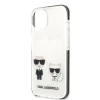 Чохол Karl Lagerfeld Karl & Choupette для iPhone 13 White (KLHCP13MTPEKCW)