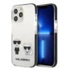 Чохол Karl Lagerfeld Karl & Choupette для iPhone 13 | 13 Pro White (KLHCP13LTPEKCW)