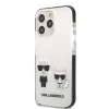 Чохол Karl Lagerfeld Karl & Choupette для iPhone 13 | 13 Pro White (KLHCP13LTPEKCW)