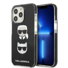 Чохол Karl Lagerfeld Karl & Choupette Head для iPhone 13 | 13 Pro Black (KLHCP13LTPE2TK)