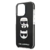 Чохол Karl Lagerfeld Karl & Choupette Head для iPhone 13 | 13 Pro Black (KLHCP13LTPE2TK)