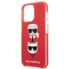 Чохол Karl Lagerfeld Karl & Choupette для iPhone 13 | 13 Pro Red (KLHCP13LTPE2TR)