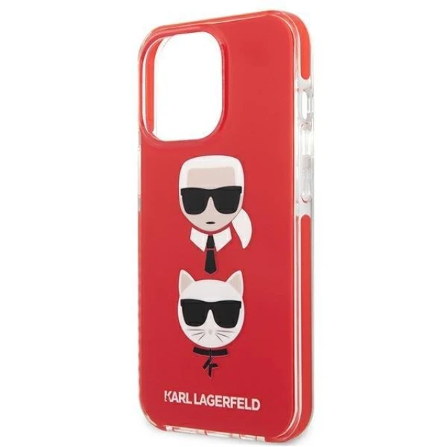 Чохол Karl Lagerfeld Karl & Choupette для iPhone 13 | 13 Pro Red (KLHCP13LTPE2TR)