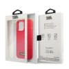 Чохол Karl Lagerfeld Silicone Plaque для iPhone 13 | 13 Pro Red (KLHCP13LSLMP1R)