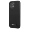Чохол Karl Lagerfeld Silicone Plaque для iPhone 13 | 13 Pro Black (KLHCP13LSLMP1K)