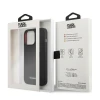 Чохол Karl Lagerfeld Silicone Plaque для iPhone 13 | 13 Pro Black (KLHCP13LSLMP1K)