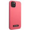 Чехол Karl Lagerfeld Silicone Plaque для iPhone 13 mini Fuchsia (KLHCP13SSLMP1PI)