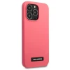 Чохол Karl Lagerfeld Silicone Plaque для iPhone 13 Pro Max Fuchsia (KLHCP13XSLMP1PI)