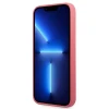 Чохол Karl Lagerfeld Silicone Plaque для iPhone 13 Pro Max Fuchsia (KLHCP13XSLMP1PI)