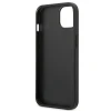 Чехол Karl Lagerfeld Saffiano Plaque для iPhone 13 Silver (KLHCP13MSFMP2DG)