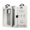 Чохол Karl Lagerfeld Saffiano Plaque для iPhone 13 Pro Max Silver (KLHCP13XSFMP2DG)