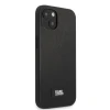 Чохол Karl Lagerfeld Saffiano Plaque для iPhone 13 mini Black (KLHCP13SSFMP2K)