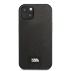 Чохол Karl Lagerfeld Saffiano Plaque для iPhone 13 Black (KLHCP13MSFMP2K)