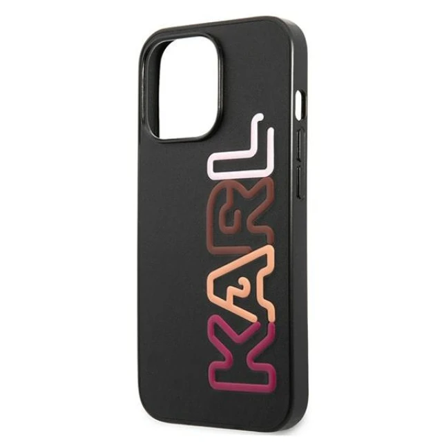 Чохол Karl Lagerfeld Multipink Brand для iPhone 13 | 13 Pro Black (KLHCP13LPCOBK)