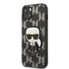 Чехол Karl Lagerfeld Monogram Ikonik Patch для iPhone 13 mini Black (KLHCP13SPMNIKBK)