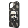 Чехол Karl Lagerfeld Monogram Ikonik Patch для iPhone 13 mini Black (KLHCP13SPMNIKBK)