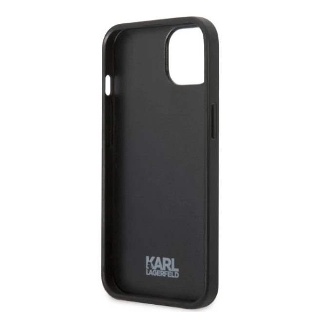Чохол Karl Lagerfeld Monogram Ikonik Patch для iPhone 13 mini Red (KLHCP13SPMNIKPI)