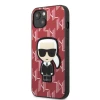 Чохол Karl Lagerfeld Monogram Ikonik Patch для iPhone 13 Red (KLHCP13MPMNIKPI)