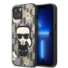 Чохол Karl Lagerfeld Flower Ikonik Karl для iPhone 13 mini Grey (KLHCP13SPMNFIK1)