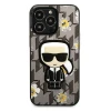 Чохол Karl Lagerfeld Flower Ikonik Karl для iPhone 13 | 13 Pro Grey (KLHCP13LPMNFIK1)
