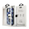 Чохол Karl Lagerfeld Monogram Ikonik Patch для iPhone 13 mini Blue (KLHCP13SPMNIKBL)